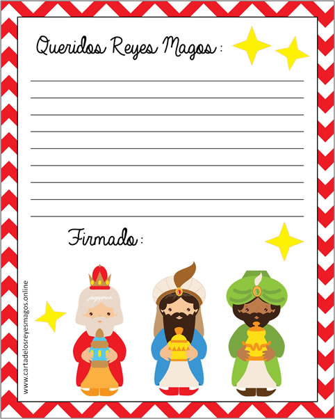 Carta Reyes Magos