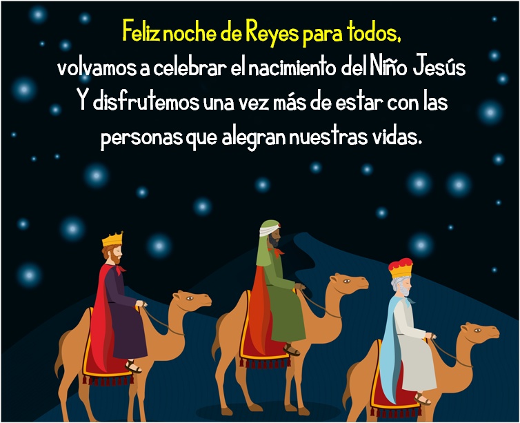 Feliz Día de los Reyes Magos