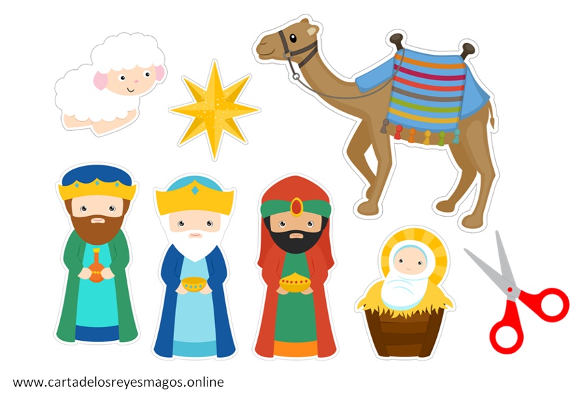 Manualidades Reyes Magos para decorar la casa pesebre