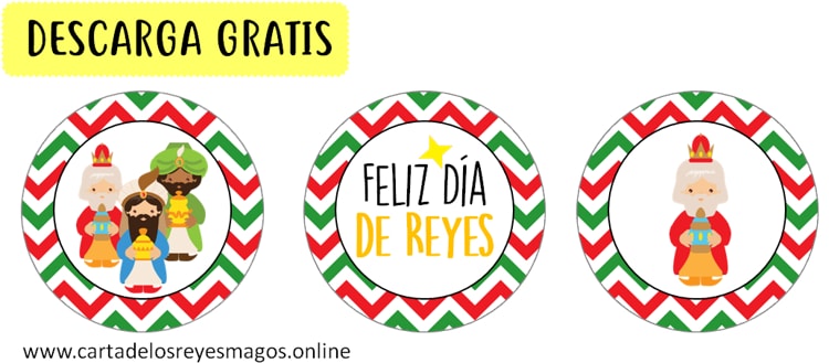 Descargar toppers Reyes Magos gratis